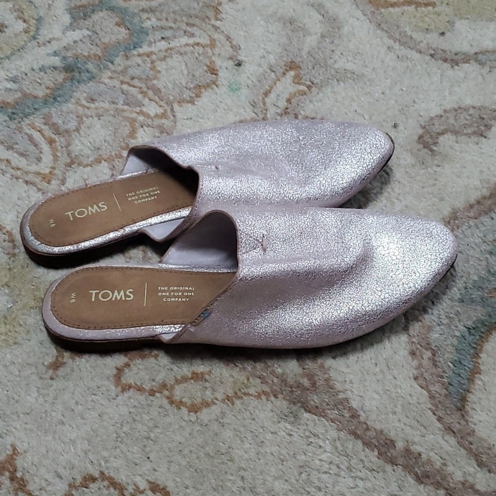 Toms Jutti Mulroney lavender metallic